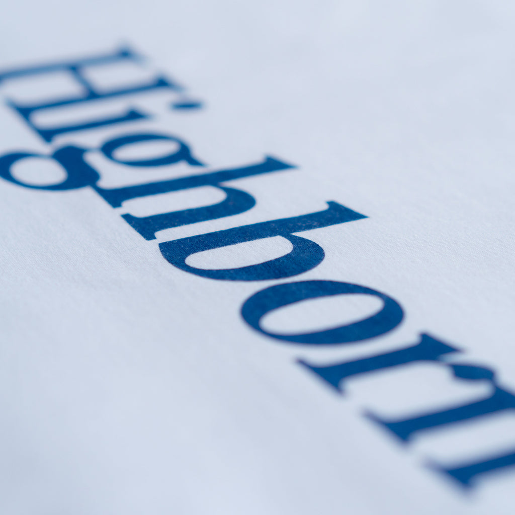 Highborn Logo Tee White - Highborn