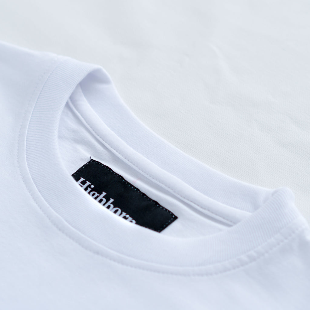 Highborn Logo Tee White - Highborn