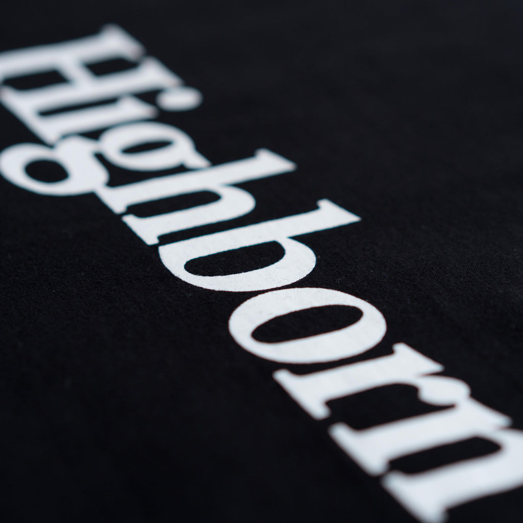 Highborn Black Logo Tee - Highborn