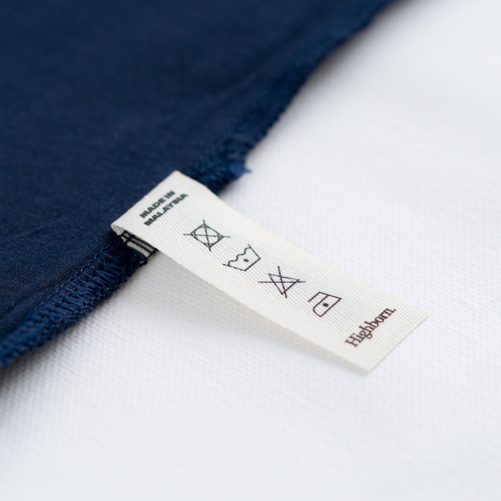 Highborn Navy Blue Logo Tee - Highborn