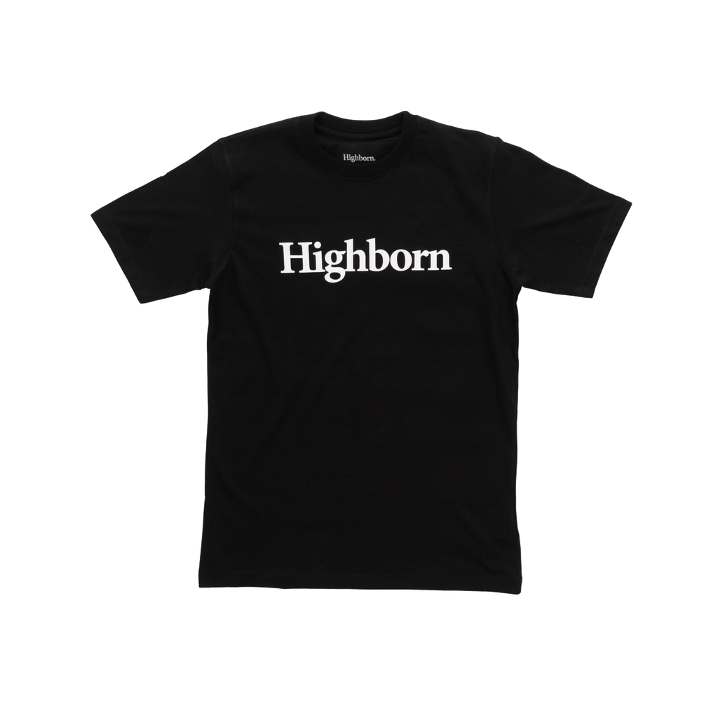 Highborn Black Logo Tee - Highborn