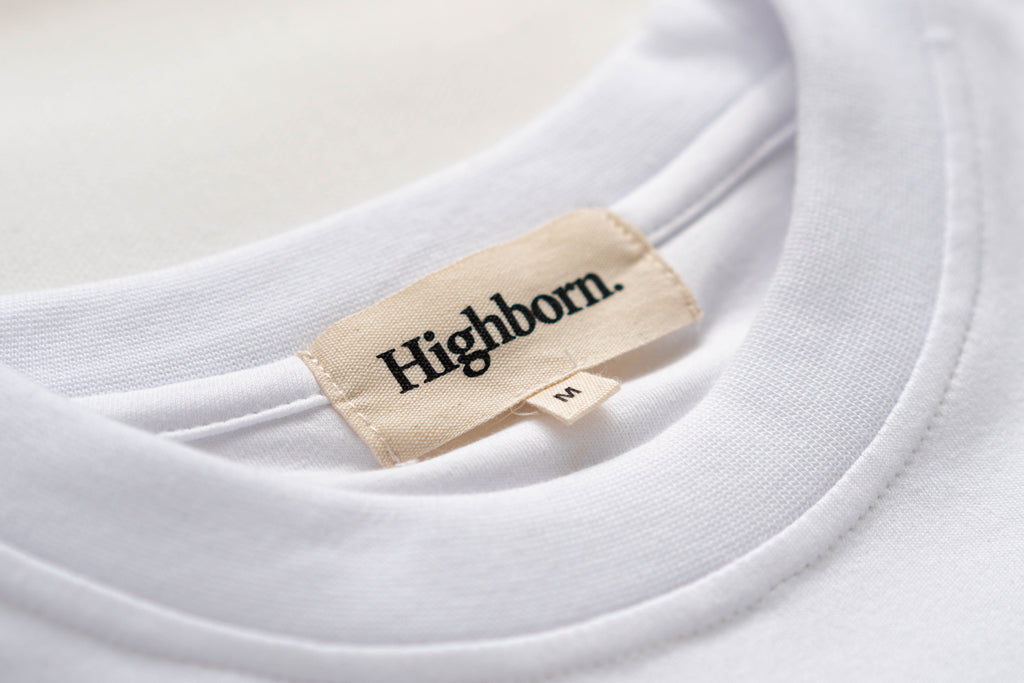 White Oversized Pocket Tee - Highborn