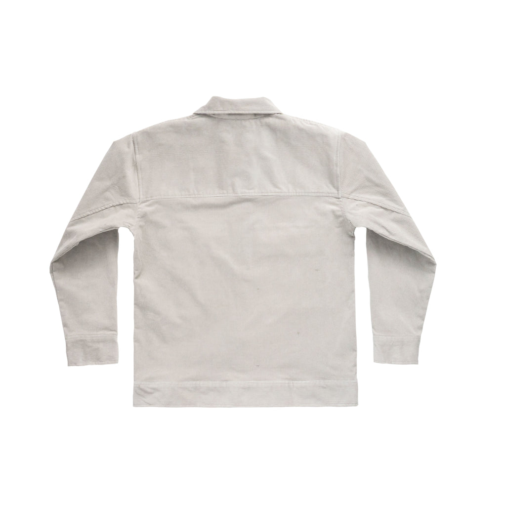Owl Grey Corduroy Overshirt - Highborn