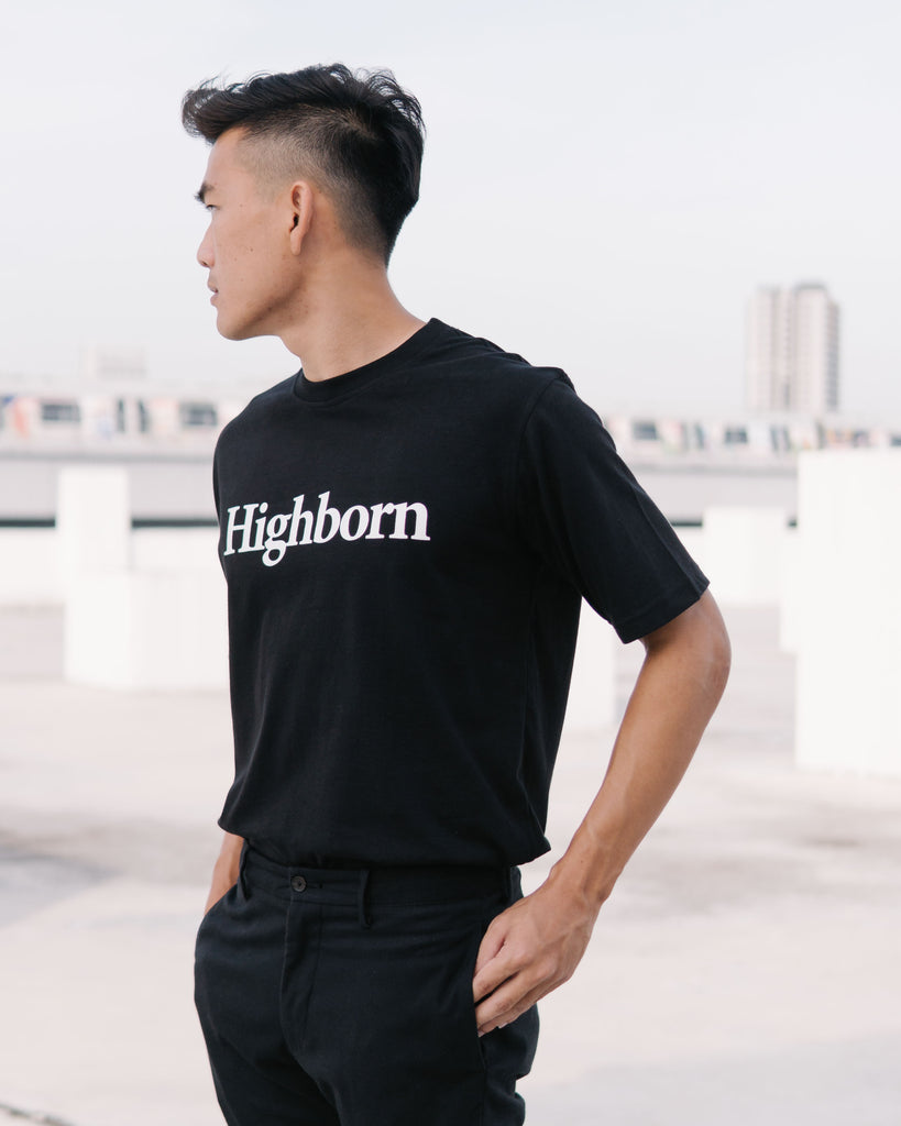 Highborn Black Logo Tee - Highborn