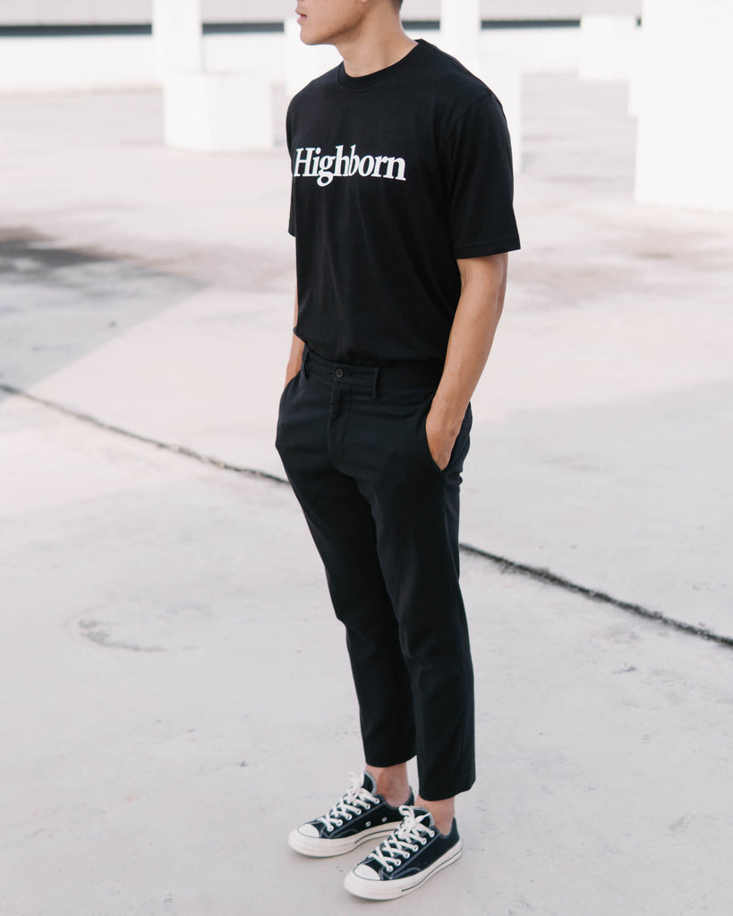 Highborn Black Logo Tee - Highborn