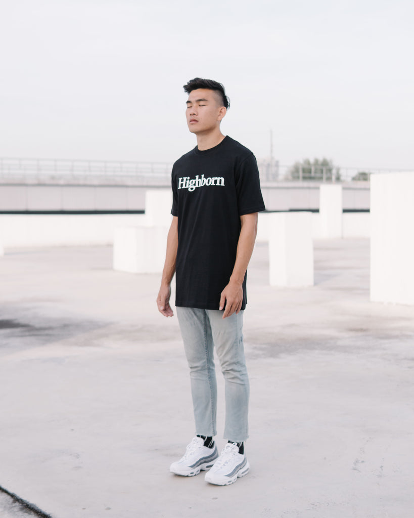 Highborn Black Logo Tee - Highborn
