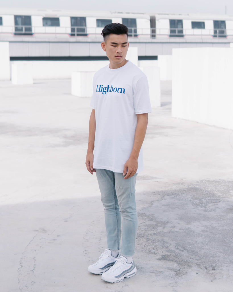 Highborn Logo Tee White - Highborn