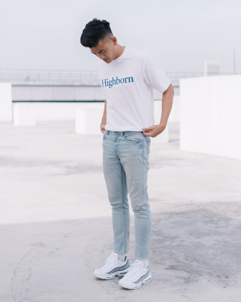Highborn Logo Tee White - Highborn